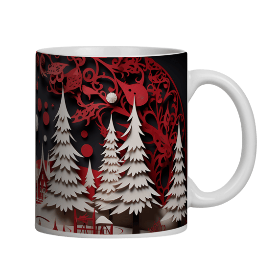 Caneca 3D - Natal - Cenário