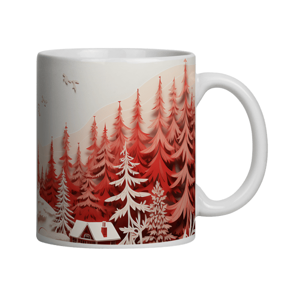 Caneca 3D - Natal - Cenário