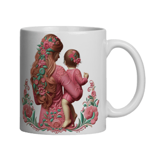 Nome do produto Caneca 3D - Dia das Mães - Mãe e Filho #04