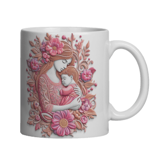 Nome do produto Caneca 3D - Dia das Mães - Mãe e Filho #06