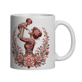 Nome do produto Caneca 3D - Dia das Mães - Mãe e Filho #07