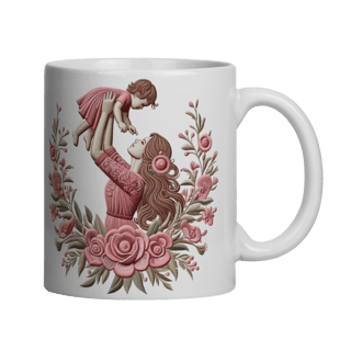 Nome do produto Caneca 3D - Dia das Mães - Mãe e Filho #08