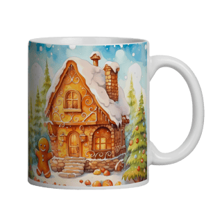 Caneca 3D - Natal - Gingerbread