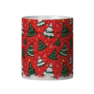 Nome do produto Caneca 3D - Natal - Pinheiros
