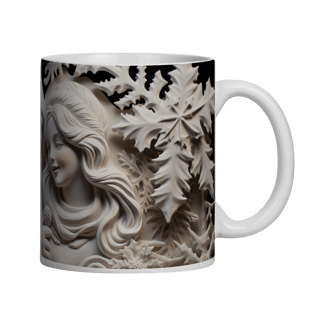 Nome do produto Caneca 3D - Natal - Família Noel