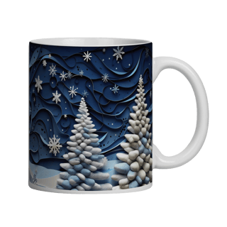 Caneca 3D - Natal - Cenário