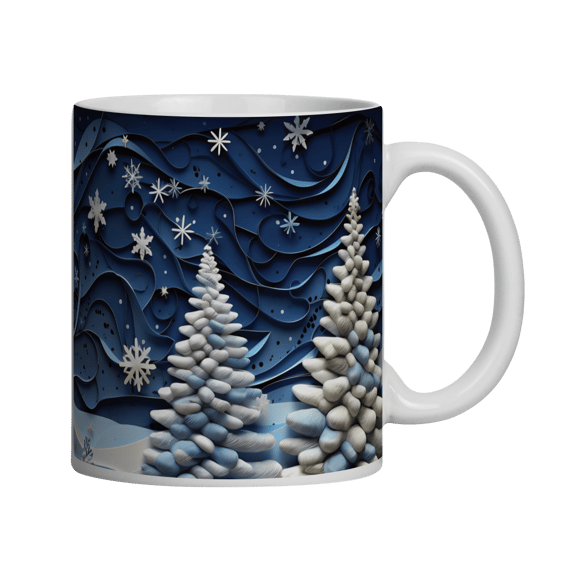 Caneca 3D - Natal - Cenário