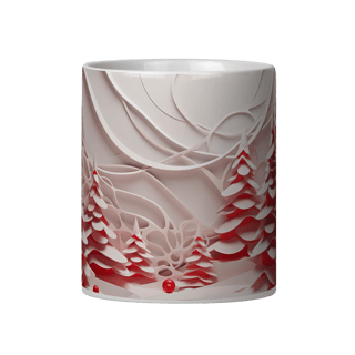 Nome do produto Caneca 3D - Natal - Cenário