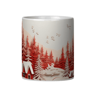 Nome do produto Caneca 3D - Natal - Cenário