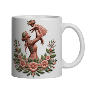 Nome do produto Caneca 3D - Dia das Mães - Mãe e Filho #10