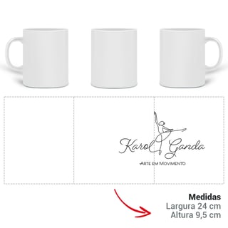 Nome do produto Caneca - Karol Ganda