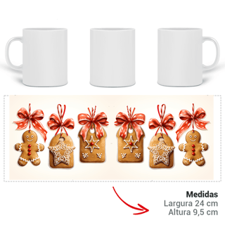 Nome do produto Caneca - Natal - Biscoitos