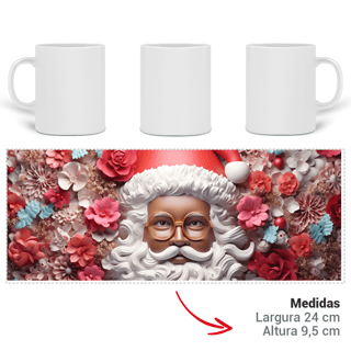 Nome do produto Caneca 3D - Natal - Noel
