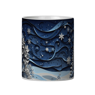 Nome do produto Caneca 3D - Natal - Cenário