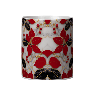 Nome do produto Caneca 3D - Natal - Mármore