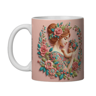 Nome do produto Caneca 3D - Dia das Mães - Mãe e Filho #01