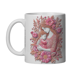 Nome do produto Caneca 3D - Dia das Mães - Mãe e Filho #06