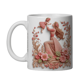 Nome do produto Caneca 3D - Dia das Mães - Mãe e Filho #09