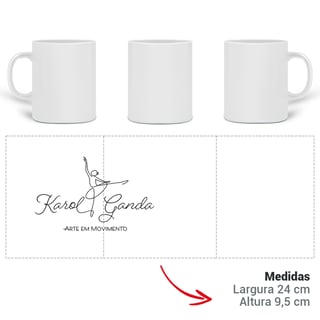 Nome do produto Caneca Mágica - Karol Ganda