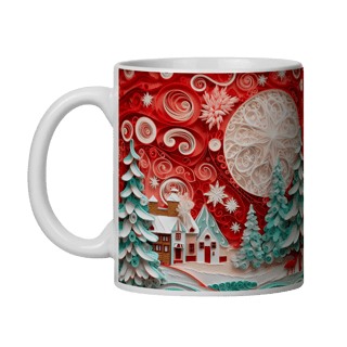 Nome do produto Caneca 3D - Natal - Vila