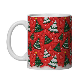 Nome do produto Caneca 3D - Natal - Pinheiros