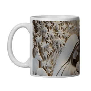 Nome do produto Caneca 3D - Natal - Sagrada Família