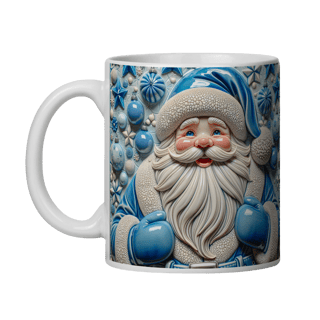 Nome do produto Caneca 3D - Natal - Papai Noel