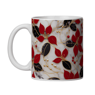 Nome do produto Caneca 3D - Natal - Mármore