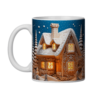 Nome do produto Caneca 3D - Natal - Cenário