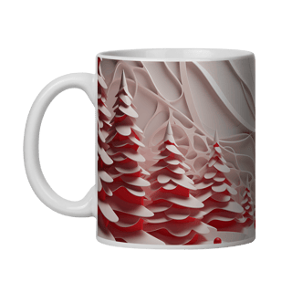 Nome do produto Caneca 3D - Natal - Cenário