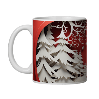 Nome do produto Caneca 3D - Natal - Cenário