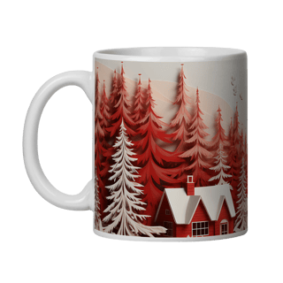 Nome do produto Caneca 3D - Natal - Cenário