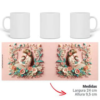 Nome do produto Caneca 3D - Dia das Mães - Mãe e Filho #02