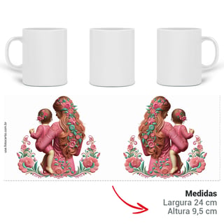 Nome do produto Caneca 3D - Dia das Mães - Mãe e Filho #04