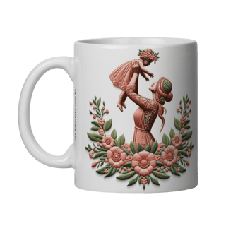 Nome do produto Caneca 3D - Dia das Mães - Mãe e Filho #10
