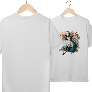 Nome do produto Camiseta Quality Infantil (10 à 14 anos) - Alice in Wonderland - Art #1