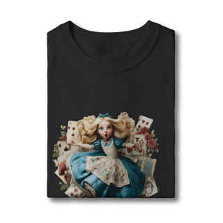 Nome do produto Camiseta Quality Infantil (2 à 8 anos) - Alice in Wonderland - Art #1