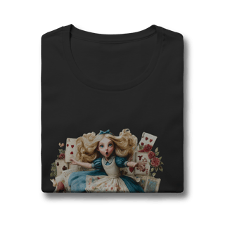 Nome do produto Camiseta Baby Long - Alice in Wonderland - Art #1