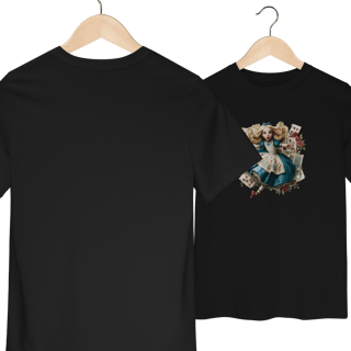 Nome do produto Camiseta Quality Infantil (2 à 8 anos) - Alice in Wonderland - Art #1