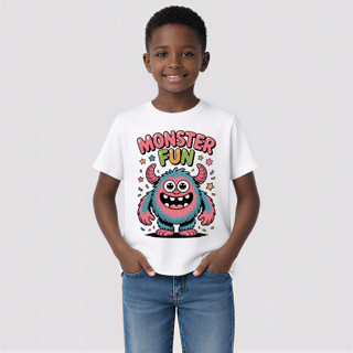Nome do produto Monster Fun – Diversão Monstruosa (Kids) | Tamanhos 10, 12 e 14