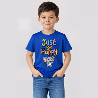 Nome do produto Just Be Happy – Apenas Seja Feliz (Infantil) | Tamanhos 2,4,6 e 8