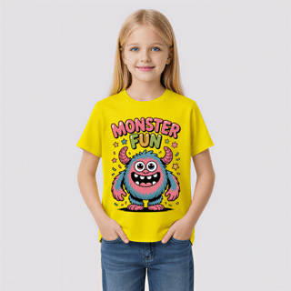 Nome do produto Monster Fun – Diversão Monstruosa (Kids) | Tamanhos 10, 12 e 14
