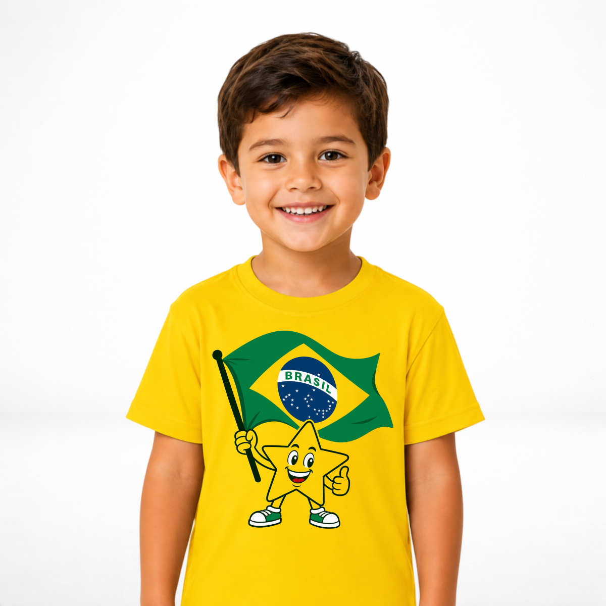 Nome do produto: Brasil Star – Estrela Brasileira (Infantil) | Para Meninos e Meninas