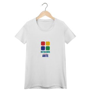 CAMISETA T&R RETALHOS VIRAM ARTE