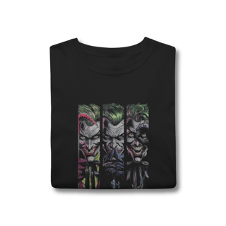 Nome do produto Camisa Geek Os 3 Coringas!