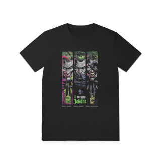 Nome do produto Camiseta Geek - Os 3 Coringas (Batman)