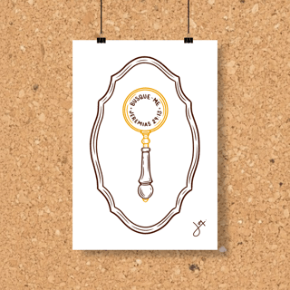 Nome do produto Pôster - Busque-me