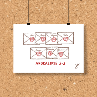 Pôster - Cartas às 7 Igrejas