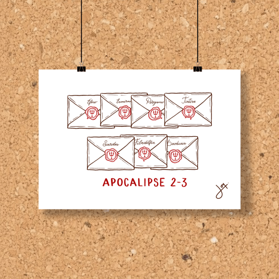 Pôster - Cartas às 7 Igrejas