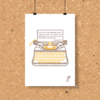 Pôster - Pensamentos de paz